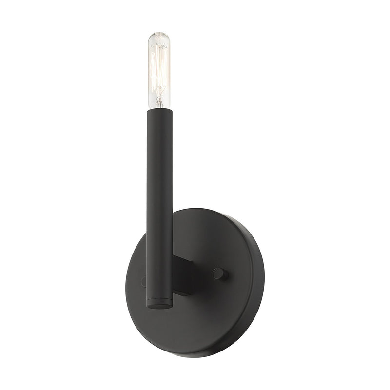 Livex Lighting 51171-04 One Light Wall Sconce, Black