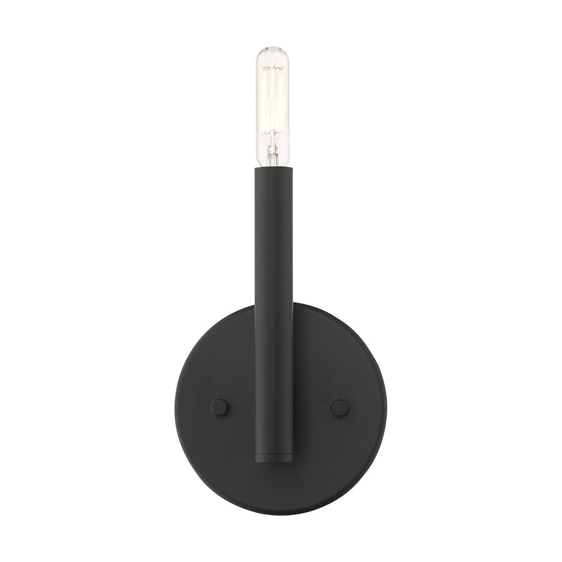 Livex Lighting 51171-04 One Light Wall Sconce, Black