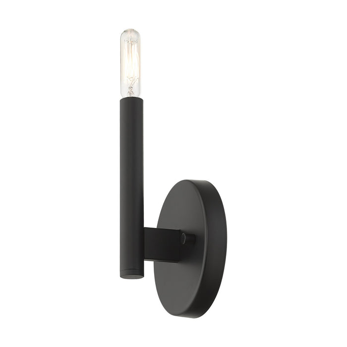Livex Lighting 51171-04 One Light Wall Sconce, Black