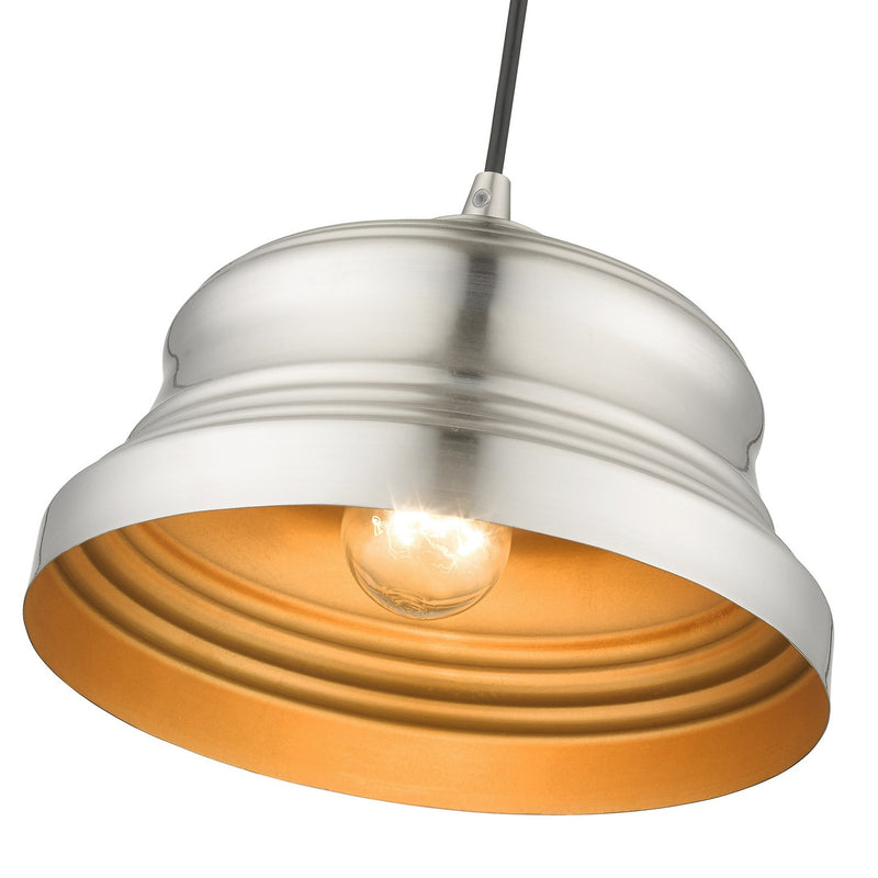 Livex Lighting 55902-91 One Light Pendant, Brushed Nickel