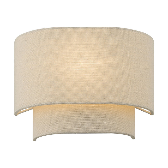 Livex Lighting 58881-48 One Light Wall Sconce, Antique Gold Leaf