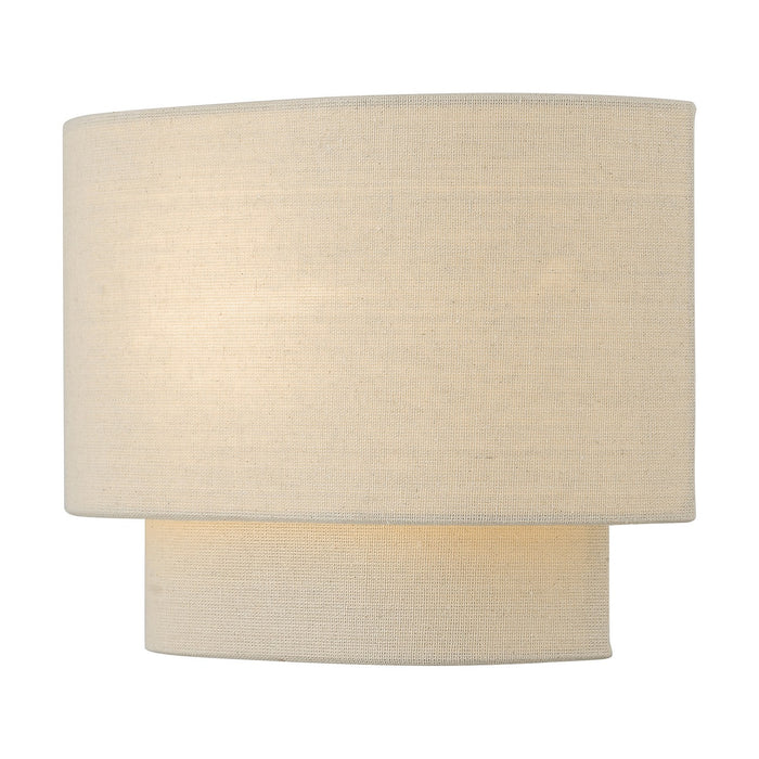 Livex Lighting 58881-48 One Light Wall Sconce, Antique Gold Leaf