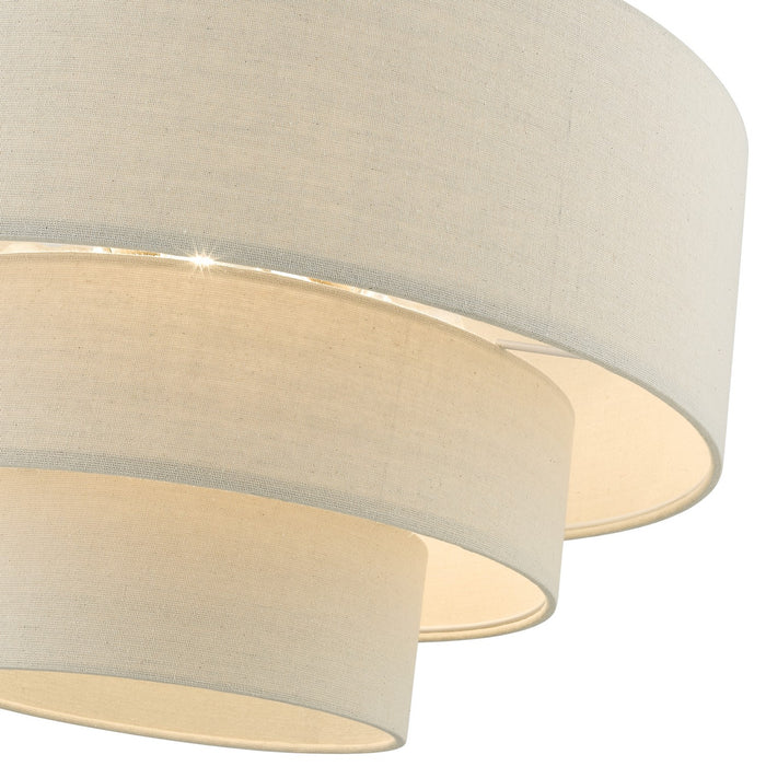 Livex Lighting 58894-48 Four Light Pendant Chandelier, Antique Gold Leaf