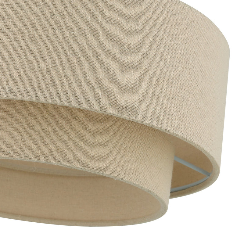 Livex Lighting 58896-48 One Light Semi-Flush Mount, Antique Gold Leaf