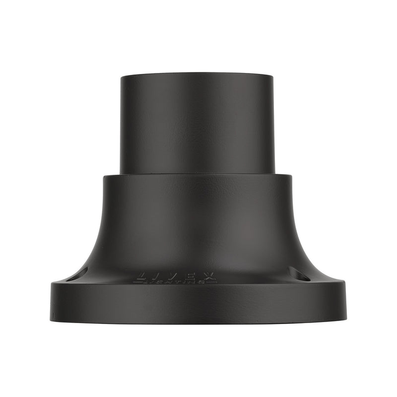 Livex Lighting 78212-07 Pier Mount Adapter, Bronze