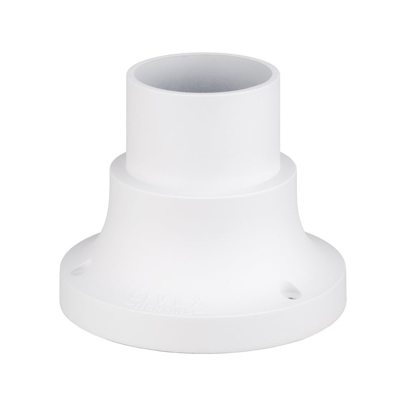 Livex Lighting 78212-13 Pier Mount Adapter, Textured White