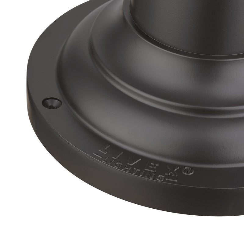 Livex Lighting 78216-07 Pier Mount Adapter, Bronze
