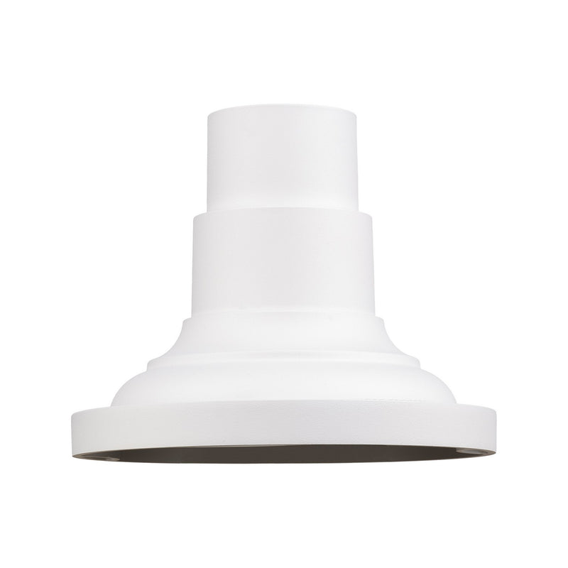 Livex Lighting 78216-13 Pier Mount Adapter, Textured White