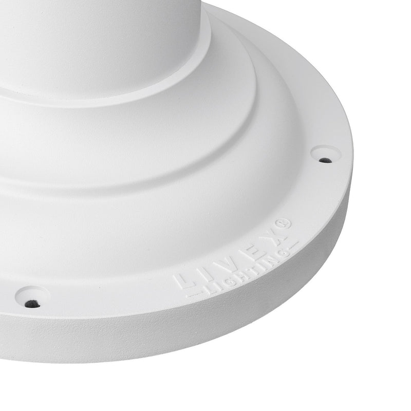 Livex Lighting 78216-13 Pier Mount Adapter, Textured White
