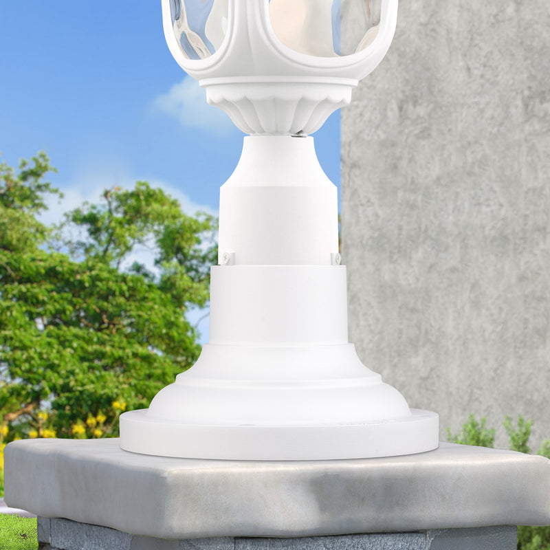 Livex Lighting 78216-13 Pier Mount Adapter, Textured White