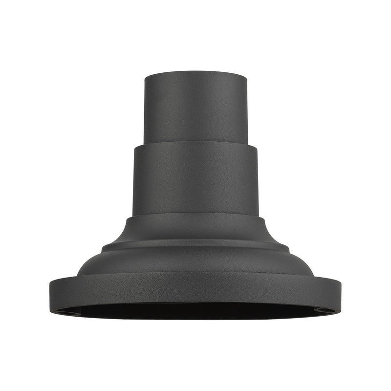 Livex Lighting 78216-14 Pier Mount Adapter, Textured Black