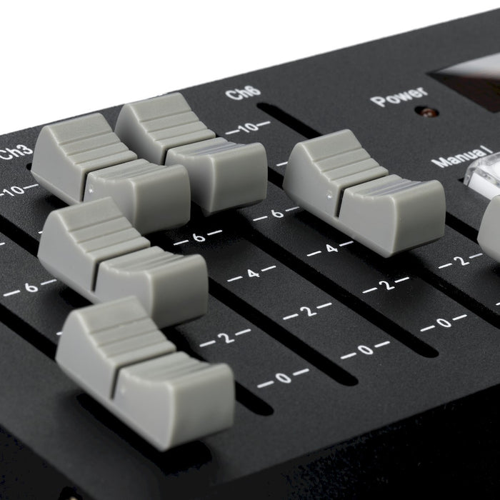 American Lighting DMX-RGBW-30CH Slider Controller, Black