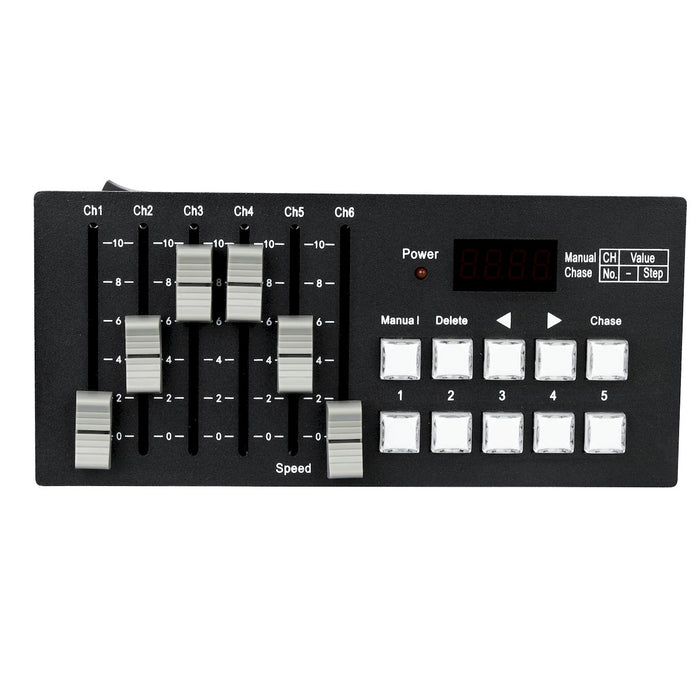 American Lighting DMX-RGBW-30CH Slider Controller, Black