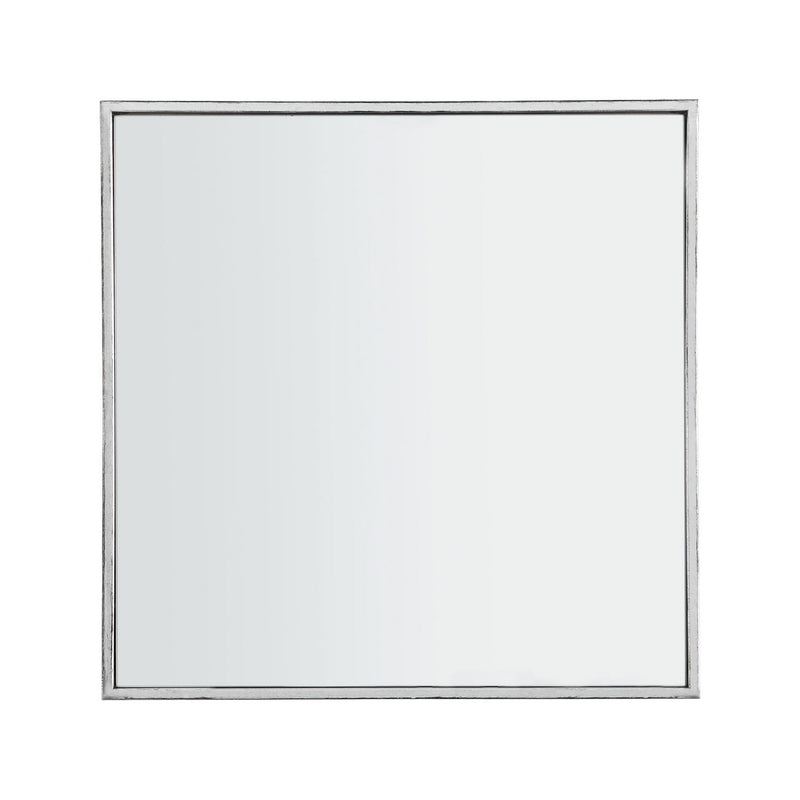 Cyan 11458 Mirror, Silver Leaf