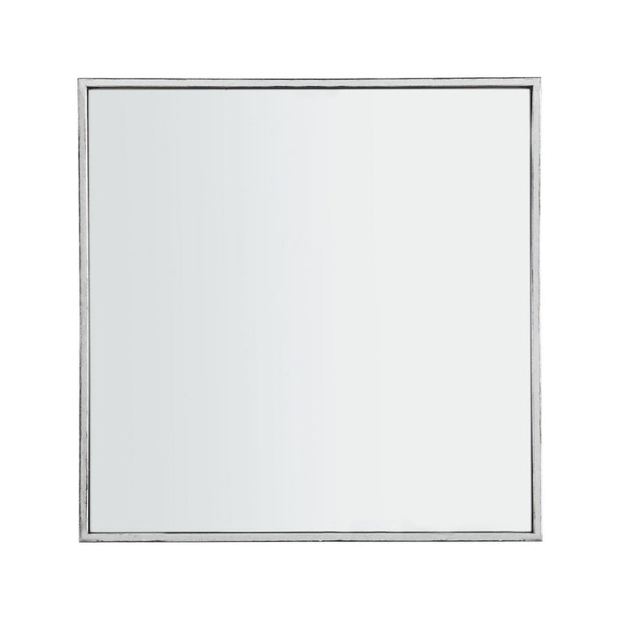 Cyan 11458 Mirror, Silver Leaf