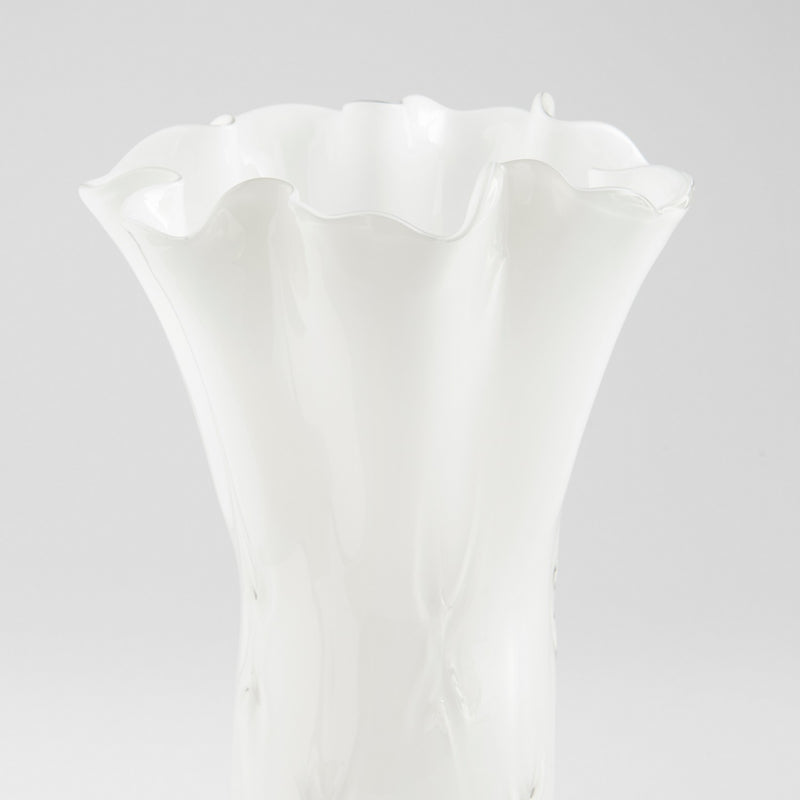 Cyan 11489 Vase, White