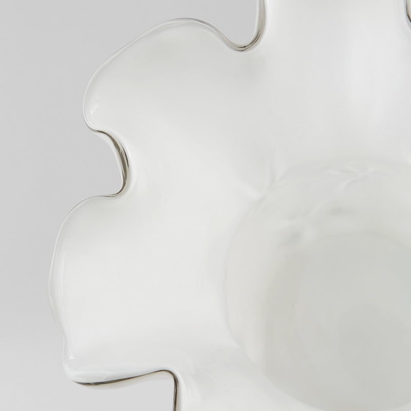 Cyan 11489 Vase, White