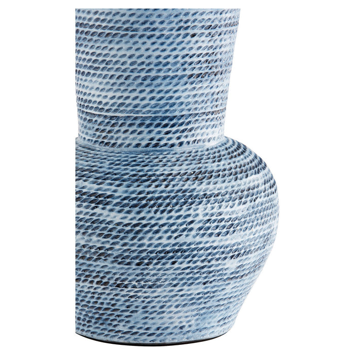 Cyan 11551 Vase, Blue Ombre