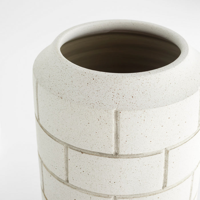 Cyan 11553 Vase, Matte Grey Speckle