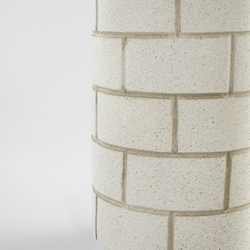 Cyan 11553 Vase, Matte Grey Speckle