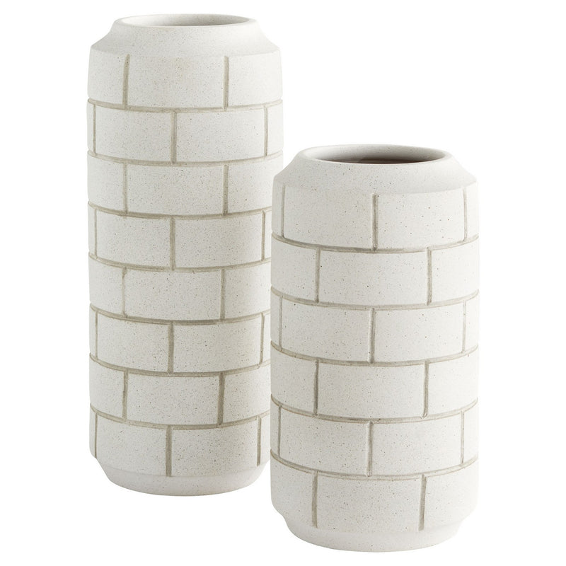 Cyan 11553 Vase, Matte Grey Speckle