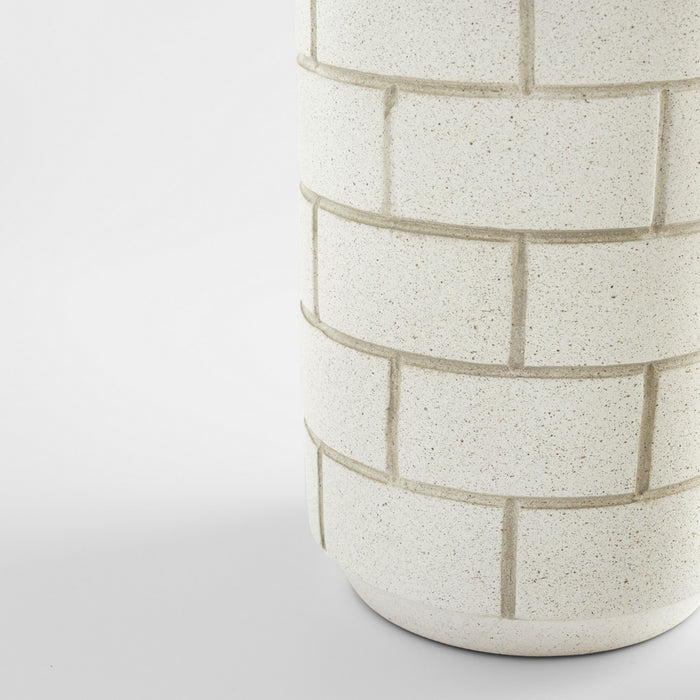 Cyan 11554 Vase, Matte Grey Speckle