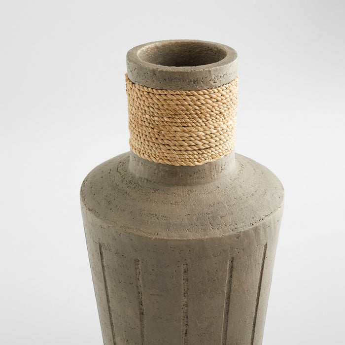 Cyan 11556 Vase, Matt Grey
