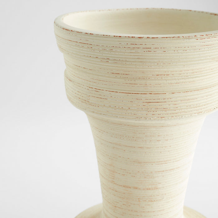 Cyan 11560 Vase, Latte White