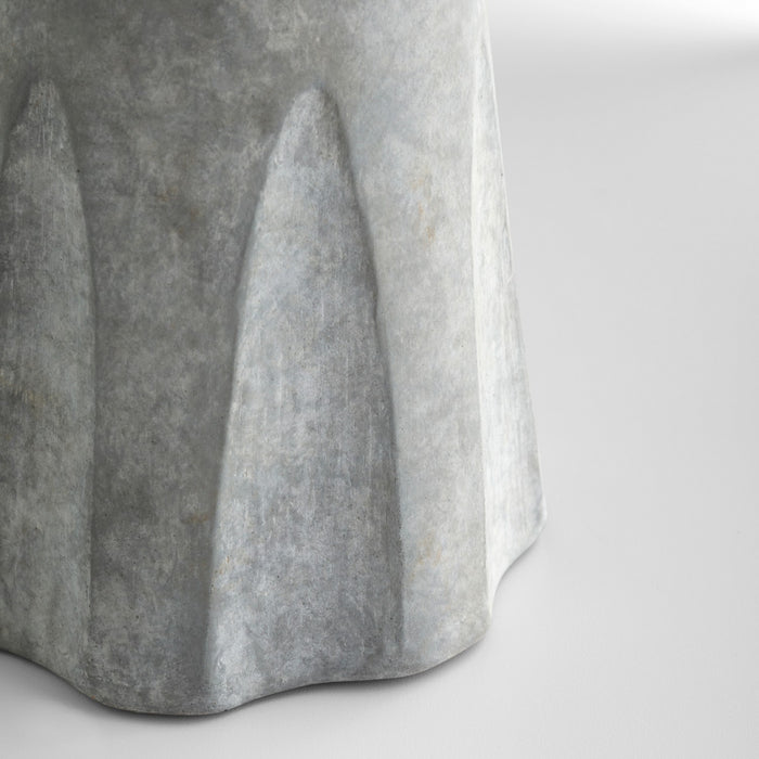 Cyan 11562 Candle Holder, Tapered Grey