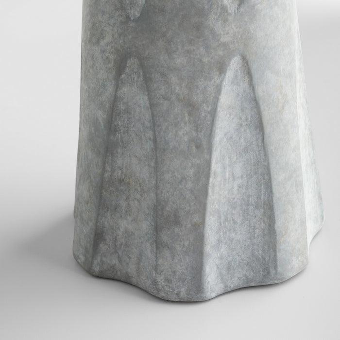 Cyan 11563 Candle Holder, Tapered Grey