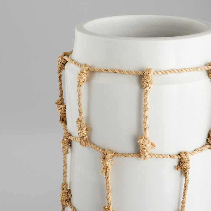 Cyan 11583 Vase, White