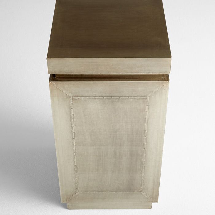 Cyan 11609 Pedestal, Antique White