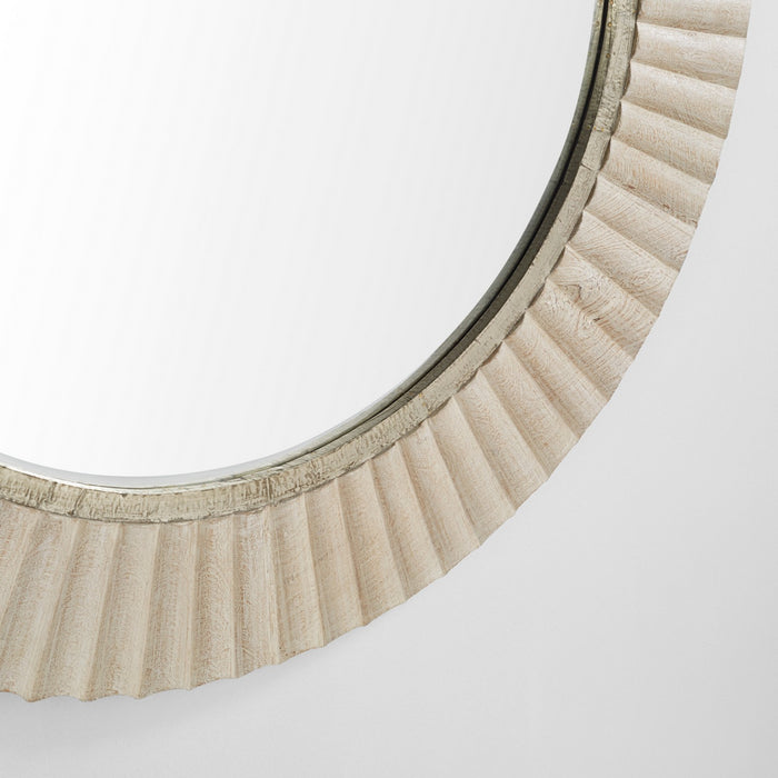 Cyan 11612 Mirror, Cerused White