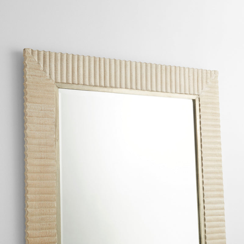 Cyan 11614 Mirror, Cerused White