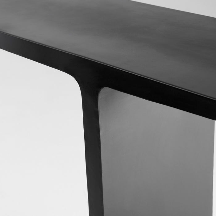 Cyan 11615 Console Table, Black