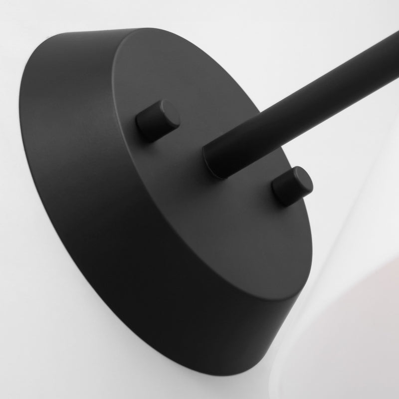 Visual Comfort Studio DJV1011MBK One Light Wall Sconce, Midnight Black