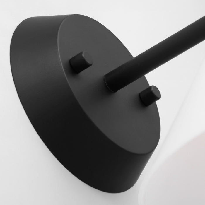 Visual Comfort Studio DJV1011MBK One Light Wall Sconce, Midnight Black