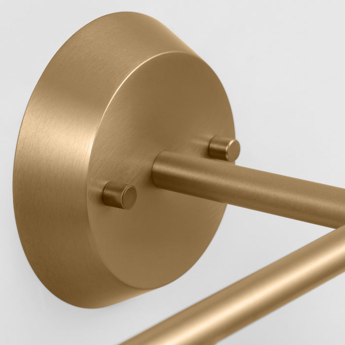 Visual Comfort Studio DJV1012SB Two Light Bath, Satin Brass
