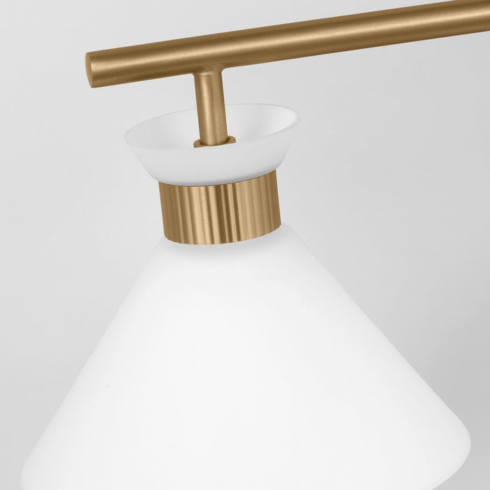 Visual Comfort Studio DJV1013SB Three Light Bath, Satin Brass
