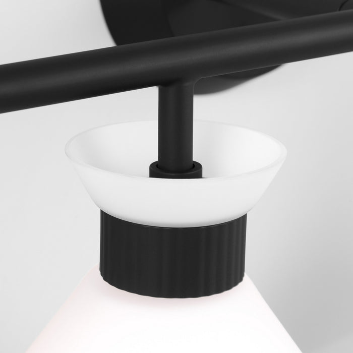Visual Comfort Studio DJV1014MBK Four Light Bath, Midnight Black
