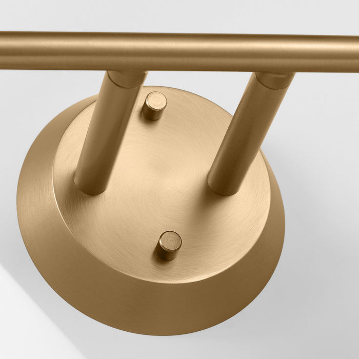 Visual Comfort Studio DJV1014SB Four Light Bath, Satin Brass