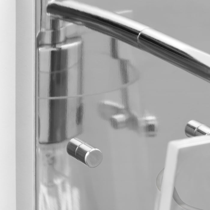 Visual Comfort Studio DJV1031CH One Light Wall Sconce, Chrome