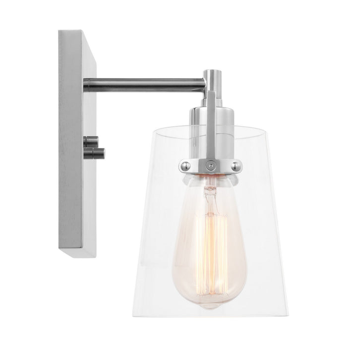 Visual Comfort Studio DJV1031CH One Light Wall Sconce, Chrome