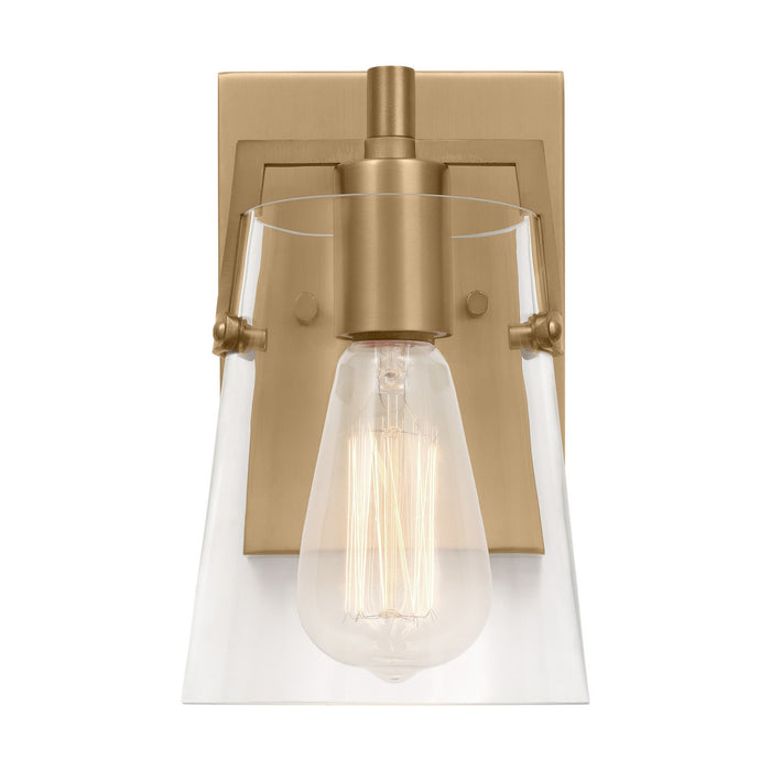 Visual Comfort Studio DJV1031SB One Light Wall Sconce, Satin Brass