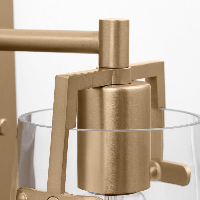 Visual Comfort Studio DJV1031SB One Light Wall Sconce, Satin Brass