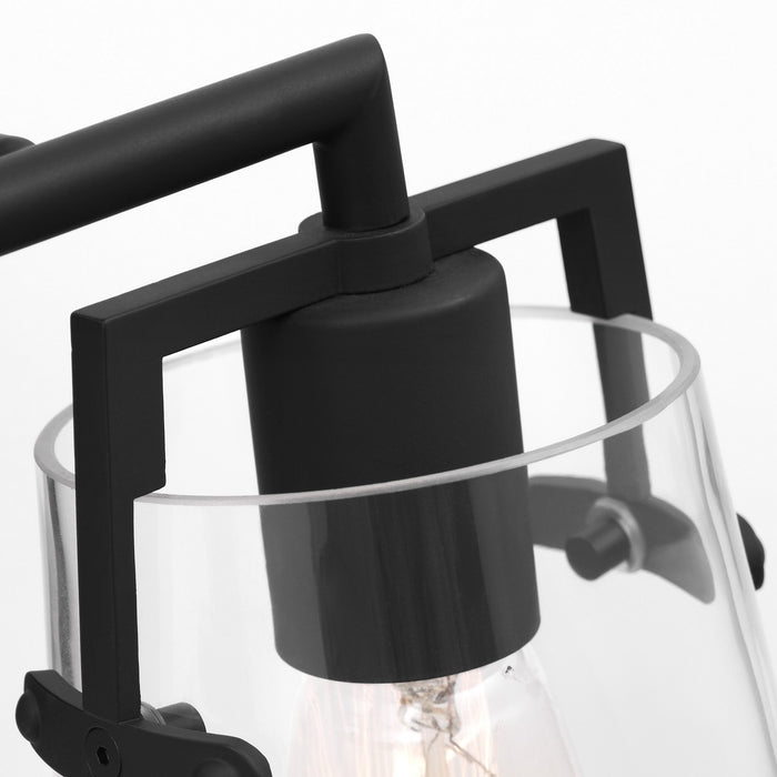 Visual Comfort Studio DJV1032MBK Two Light Bath, Midnight Black