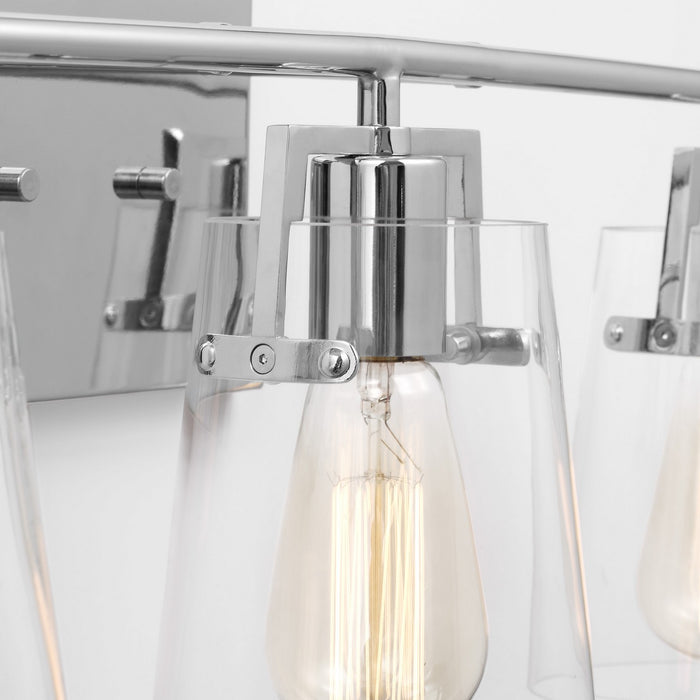 Visual Comfort Studio DJV1033CH Three Light Bath, Chrome