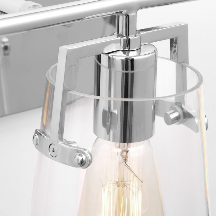 Visual Comfort Studio DJV1033CH Three Light Bath, Chrome