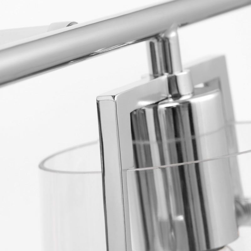 Visual Comfort Studio DJV1034CH Four Light Bath, Chrome