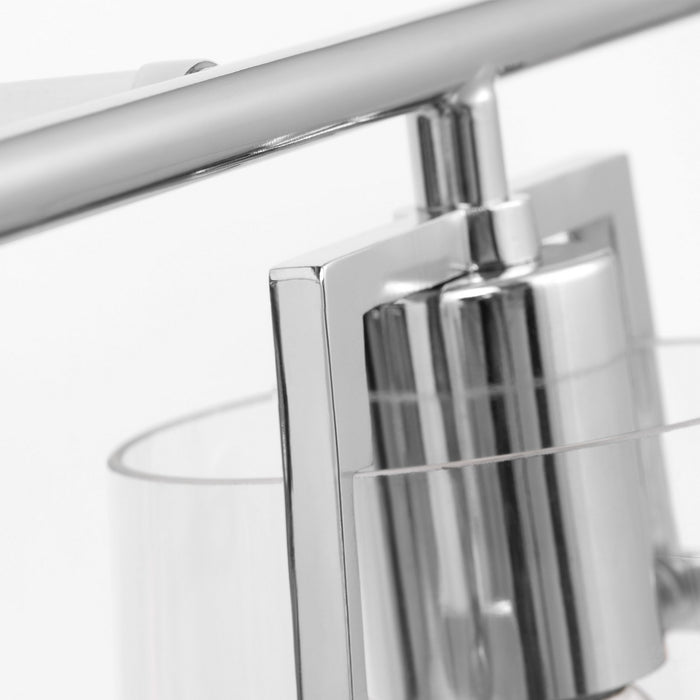 Visual Comfort Studio DJV1034CH Four Light Bath, Chrome